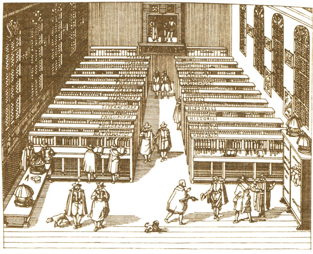 Библиотека Лейденского университета. 1610