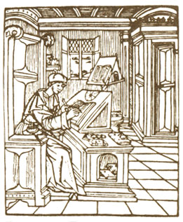 Переписчик. Париж, 1526