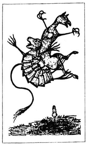 Иллюстрация Кэрролла Л. к книге 'Алиса в стране чудес'