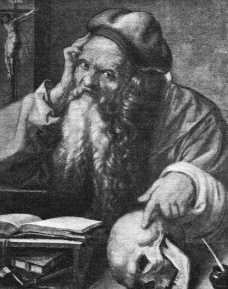 Дюрер А. 'Святой Иероним'. 1521