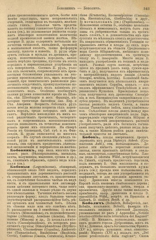 с. 343 'Большая Энциклопедiя. Том 3' 1902