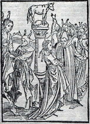 А. Дюрер. Илл. к книге С. Бранта 'Корабль дураков'. 1494. Гравюра на дереве