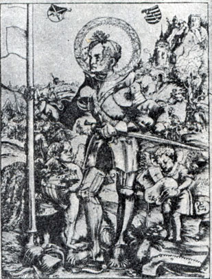 Л. Кранах (старший). 'Святой Георгий' 1506