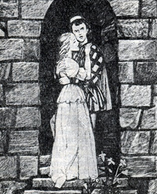 Д. А. Шмаринов. Илл. к трагедии У. Шекспира 'Ромео и Джульетта'. 1947