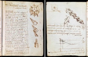 Записи Леонардо да Винчи выложены в свободный доступ